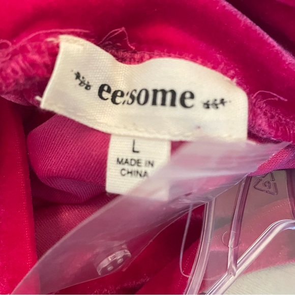 Eesome ladies velveteen blouse , size large - Picture 5 of 6